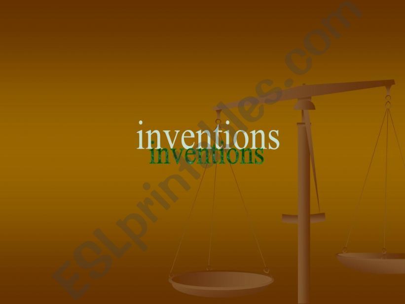 invetions powerpoint