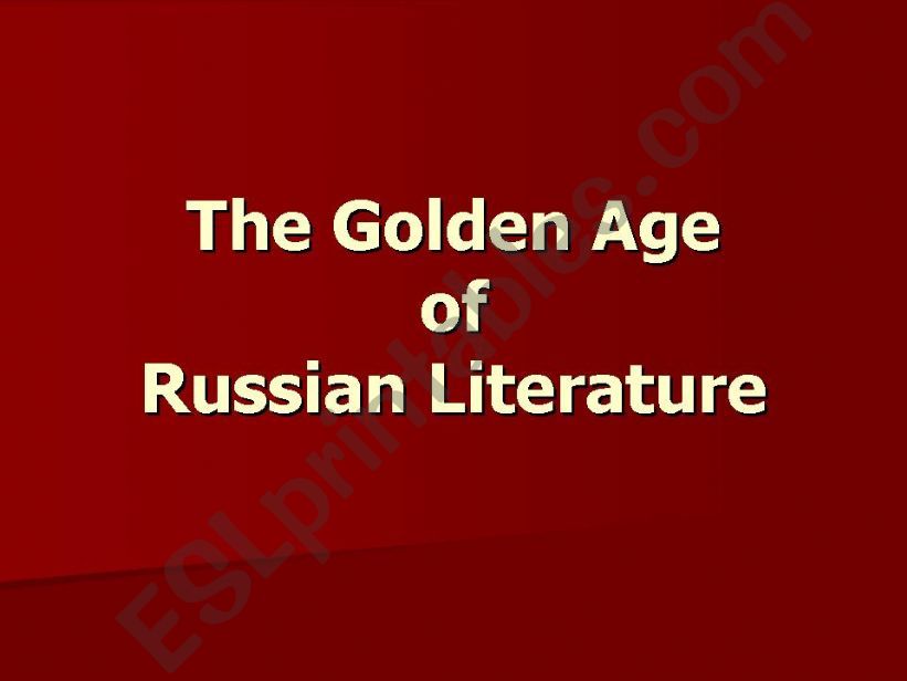 The information about famous Russian writers and poets.