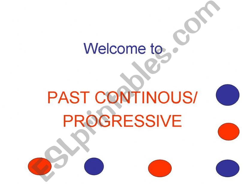 past continuous powerpoint