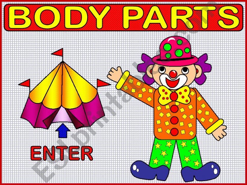Body Parts - Game powerpoint