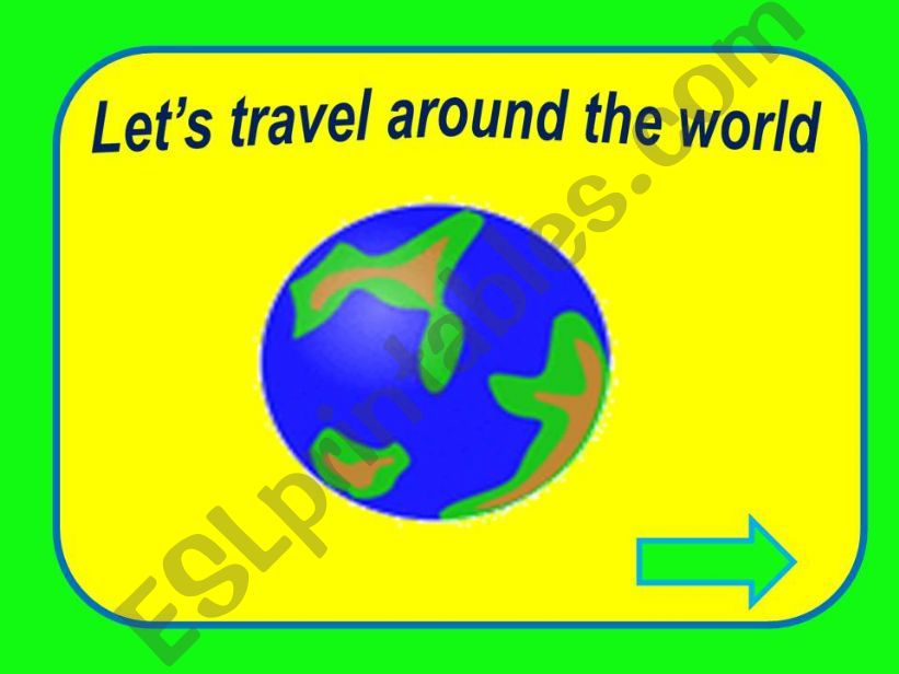 Countries around the world powerpoint