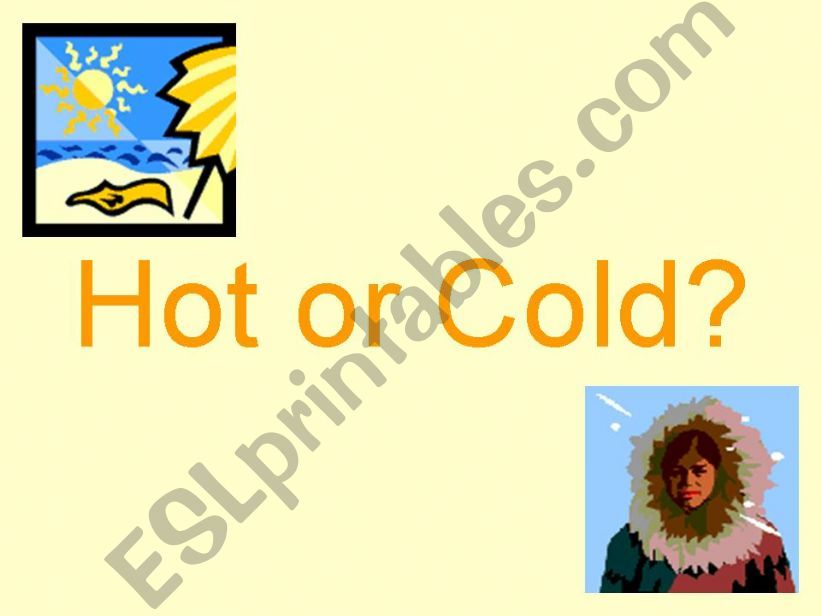 hot or cold powerpoint