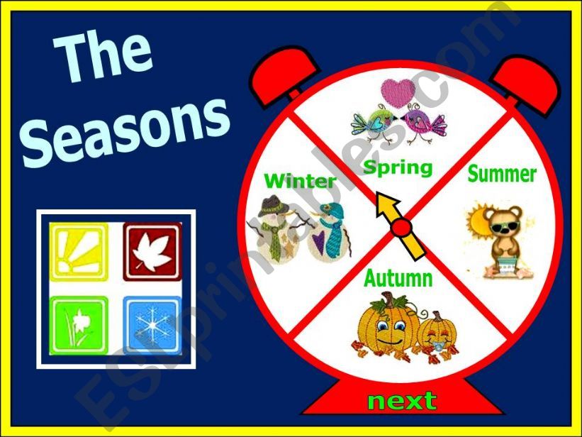 The Seasons powerpoint