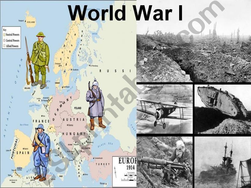 World History Part F:  WWI, Russian Revolution, Great Depression