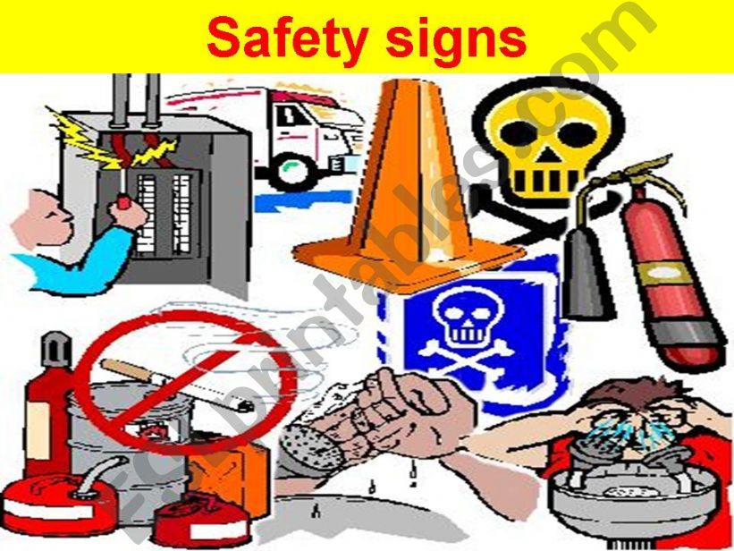 safety signs powerpoint