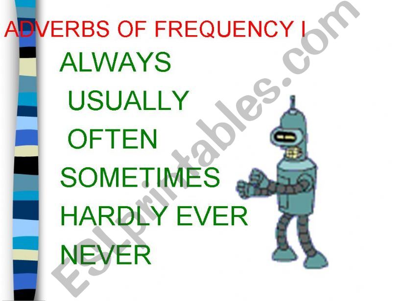 ADVERS OF FREQUENCY powerpoint