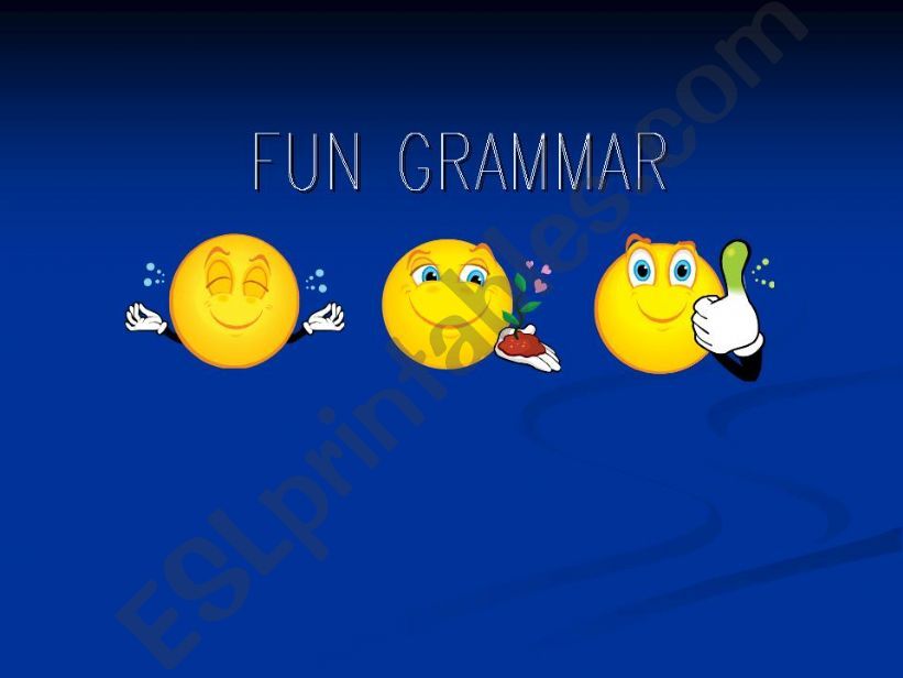 GRAMMAR powerpoint
