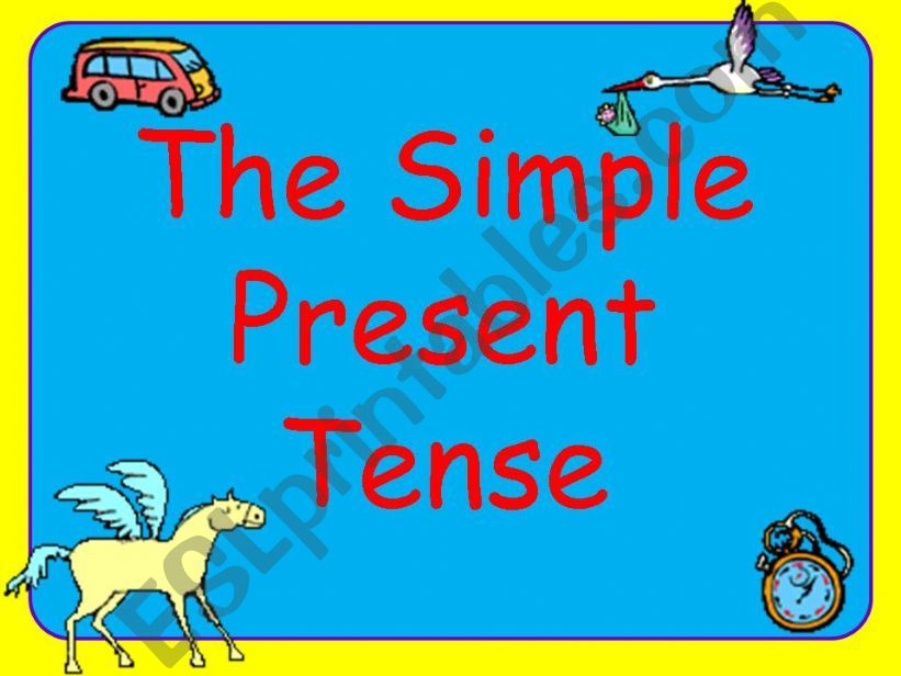 The simple present tense (rules-exercises)