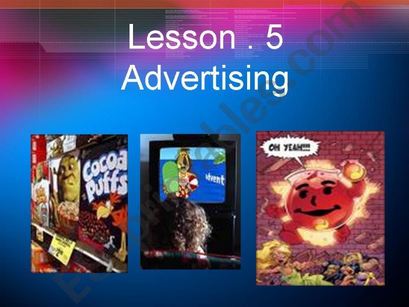 Advertisements powerpoint