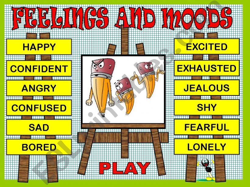FEELINGS AND EMOTIONS  - GAME 2