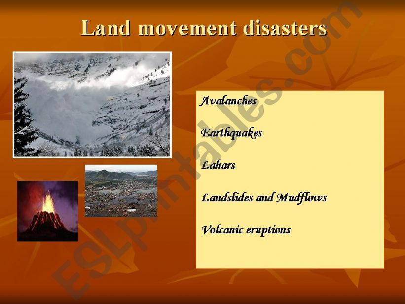 nature disaster powerpoint