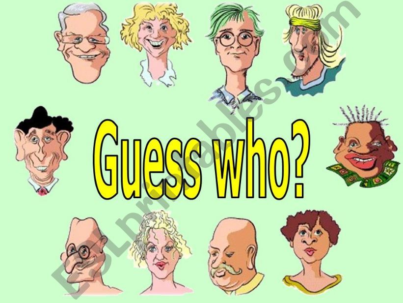 guess who? powerpoint