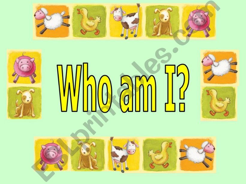 farm animals guess who powerpoint