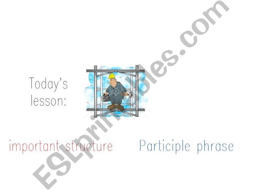 Participle Phrase2 powerpoint