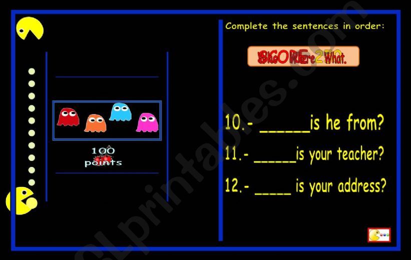 Pacman-  (general review- part 3)