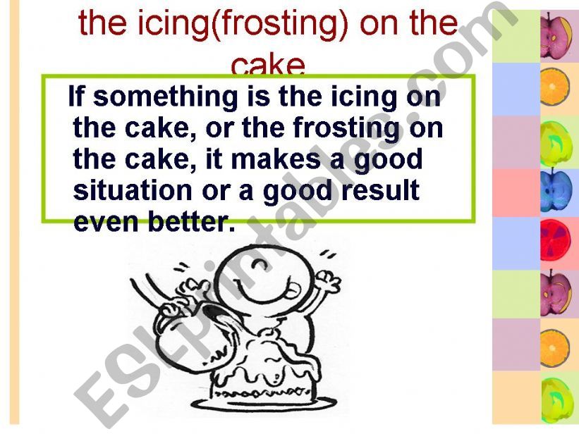 FOod Idioms-4 powerpoint