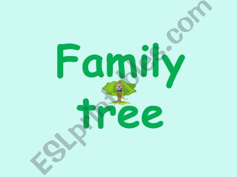 Family Tree powerpoint