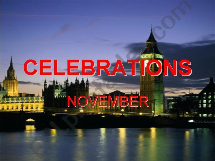 celebrations powerpoint