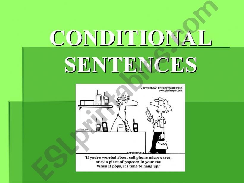 Conditional Sentences powerpoint