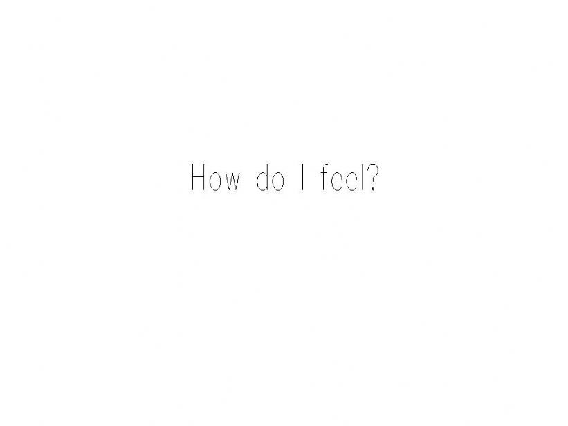 How Do I Feel? powerpoint