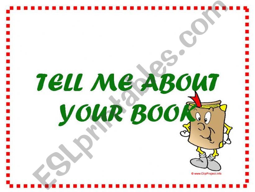 Tell me about your book powerpoint