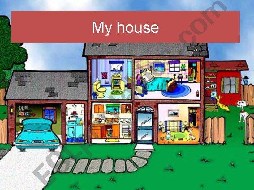 My house - part I powerpoint