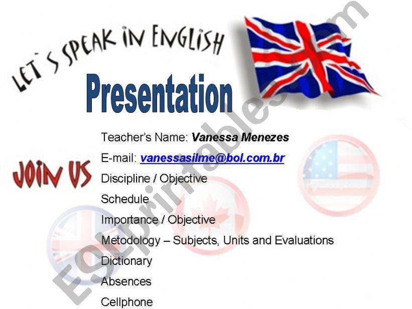 Presentation powerpoint