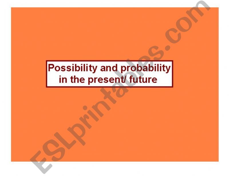 Past Modal Verbs powerpoint