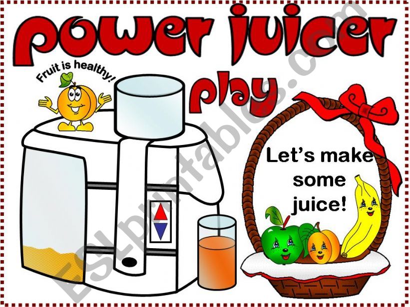 Power Juicer - Fruit Game powerpoint
