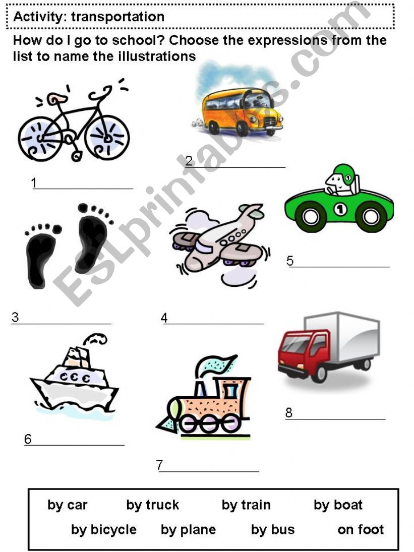 Transportation powerpoint