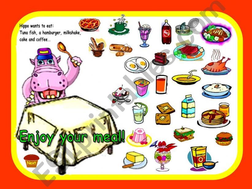 Are you hungry? (part 2) powerpoint