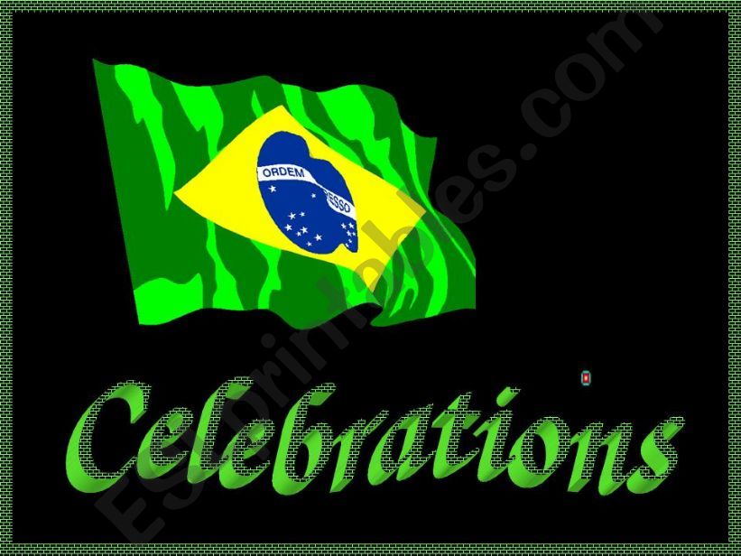 CELEBRATIONS IN BRAZIL powerpoint