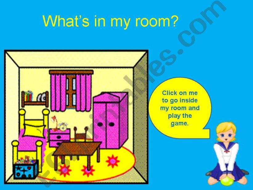 Whats in my room? powerpoint
