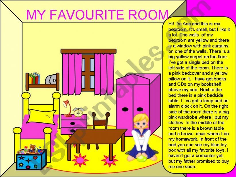 My favourite room  powerpoint