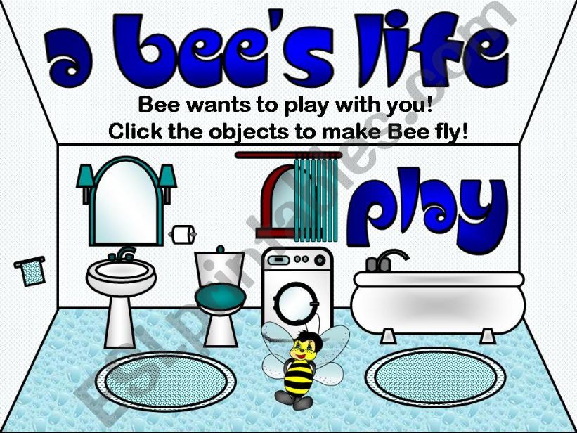 A Bees Life - bathroom game powerpoint