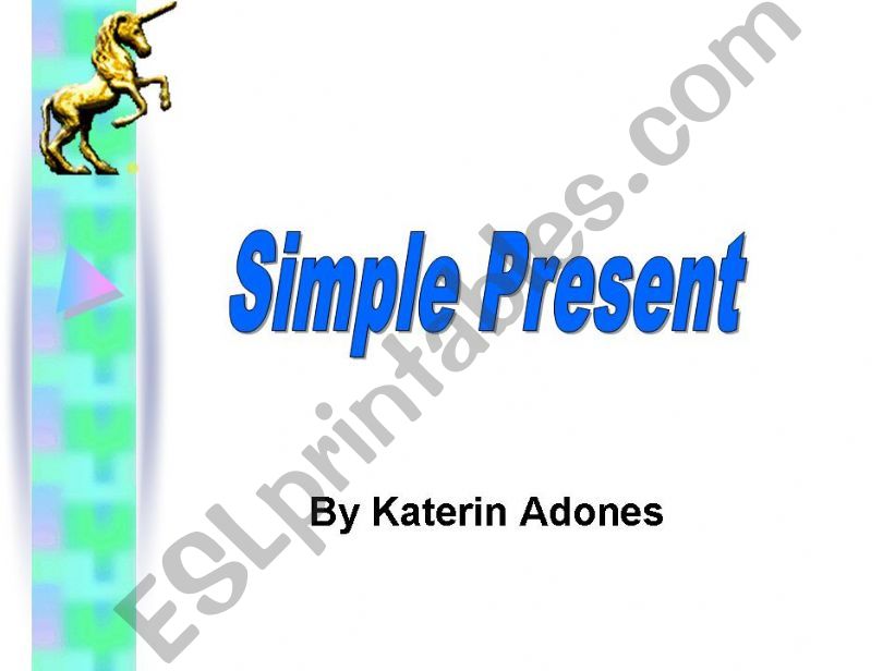 Present Simple powerpoint