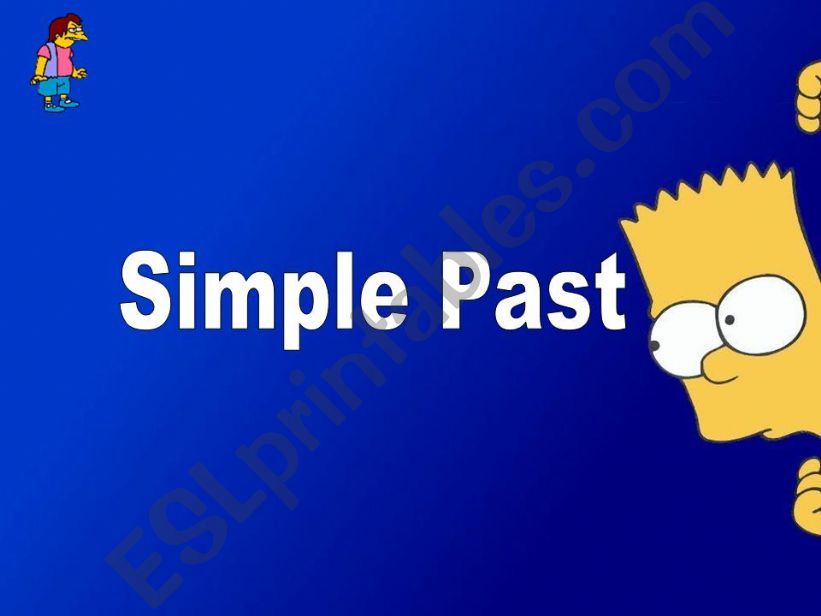 Simple Past powerpoint