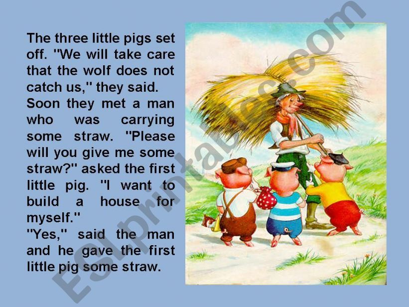 The three little pigs 3/21 powerpoint
