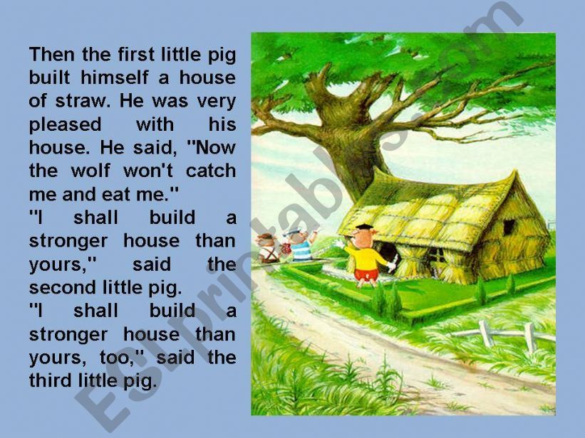The three little pigs 4/21 powerpoint
