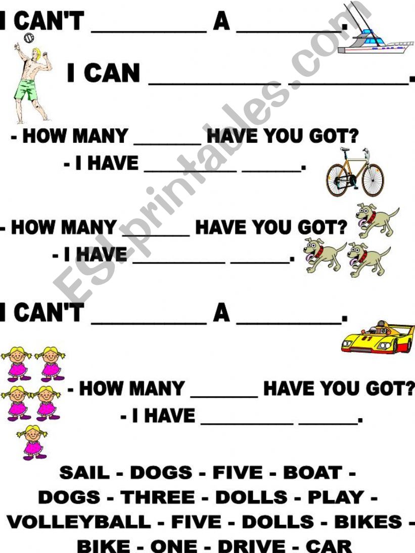 Complete the answers with the following words Part 2