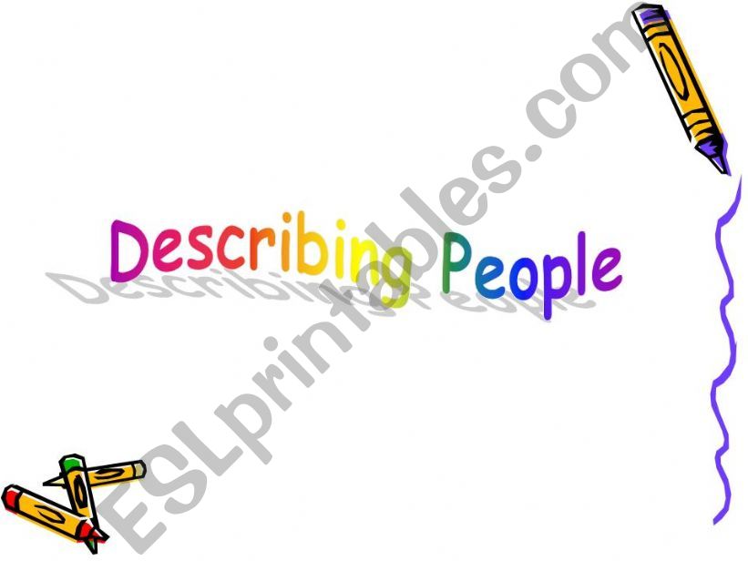 Describing people powerpoint