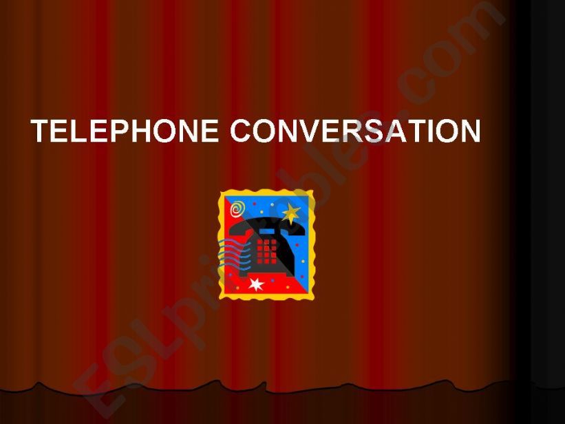 Telephone powerpoint