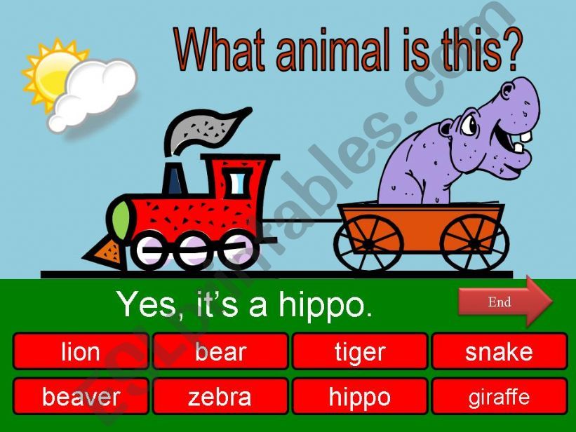 What is this? - Wild animals powerpoint