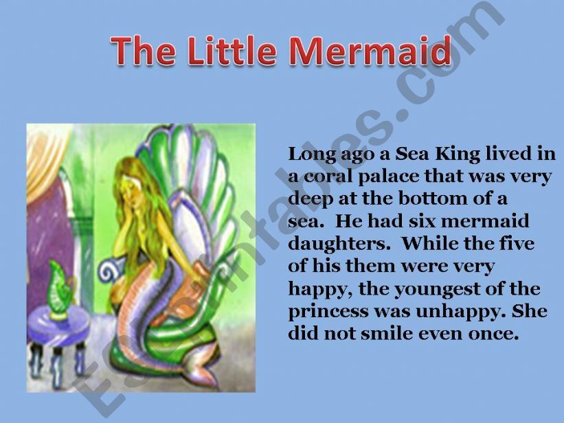 The little Mermaid powerpoint