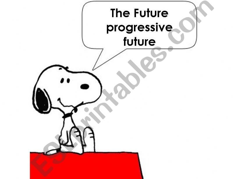future progressive with will powerpoint