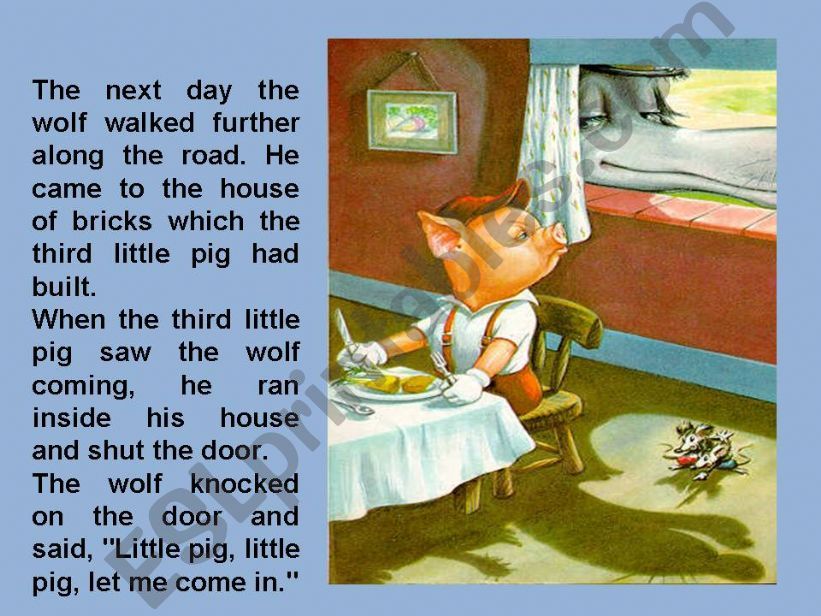 The three little pigs 13 of 21
