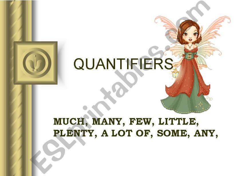 QUANTIFIERS powerpoint