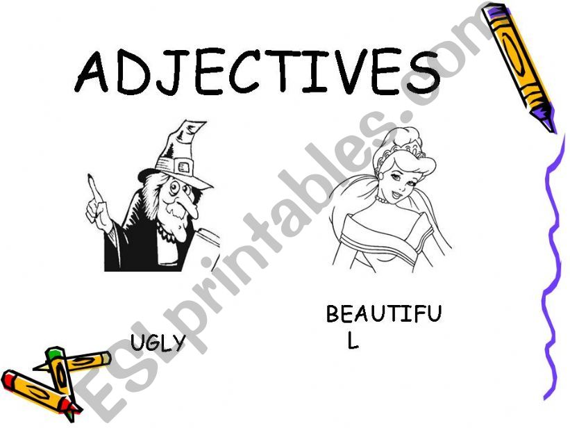 Adjectives (4-10) powerpoint