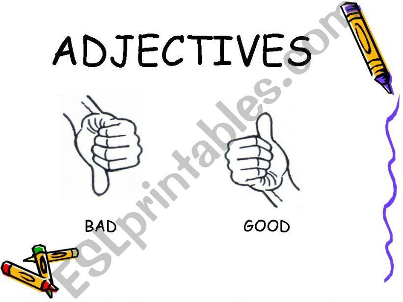 Adjectives (7-10) powerpoint