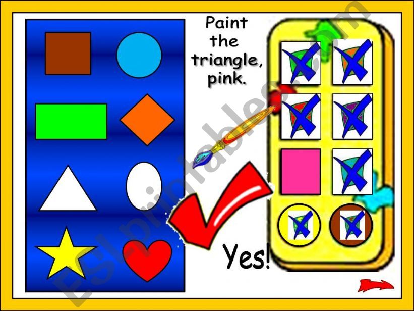 Shapes and Colors (3/3) powerpoint